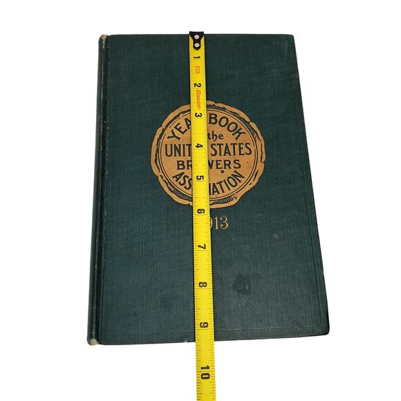 Year Book of United States Brewer Association 1913 Breweriana Beer Wine Liquor - Picture 4 of 16